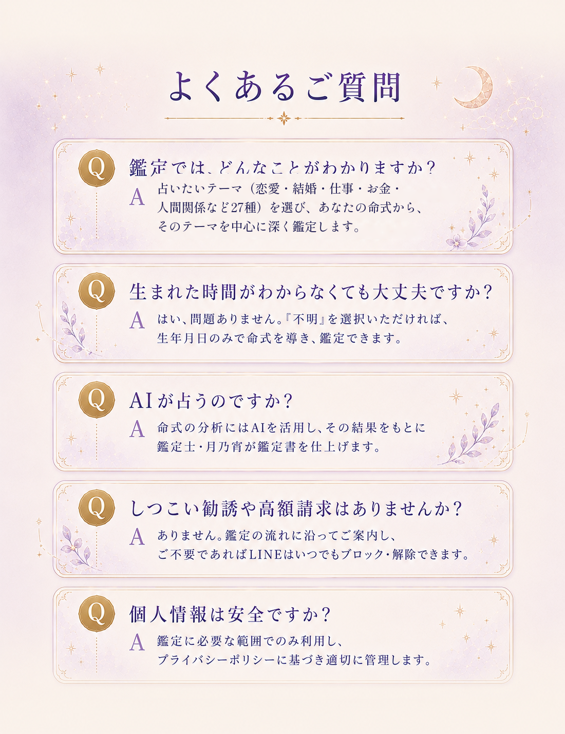 よくあるご質問